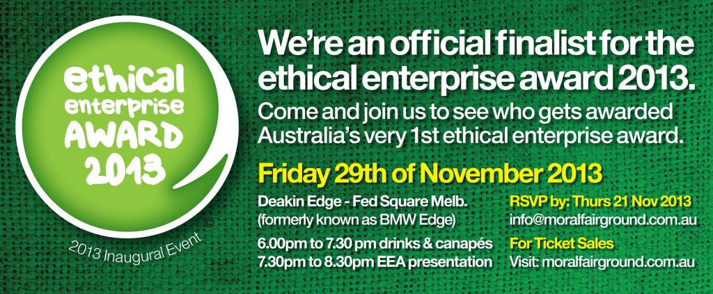 Ethical Enterprise Award 2013