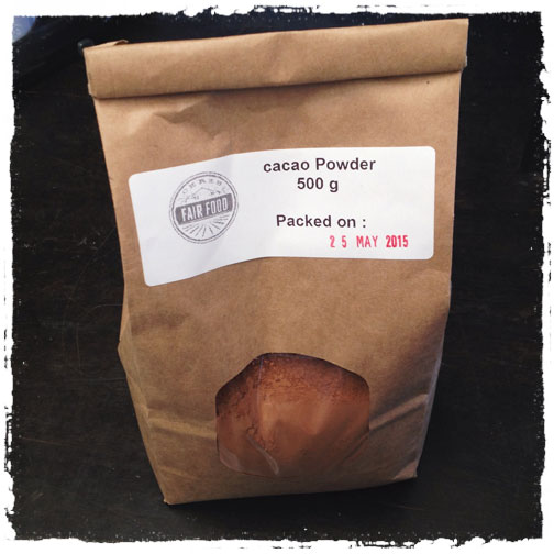 Loving Earth organic cacao powder 