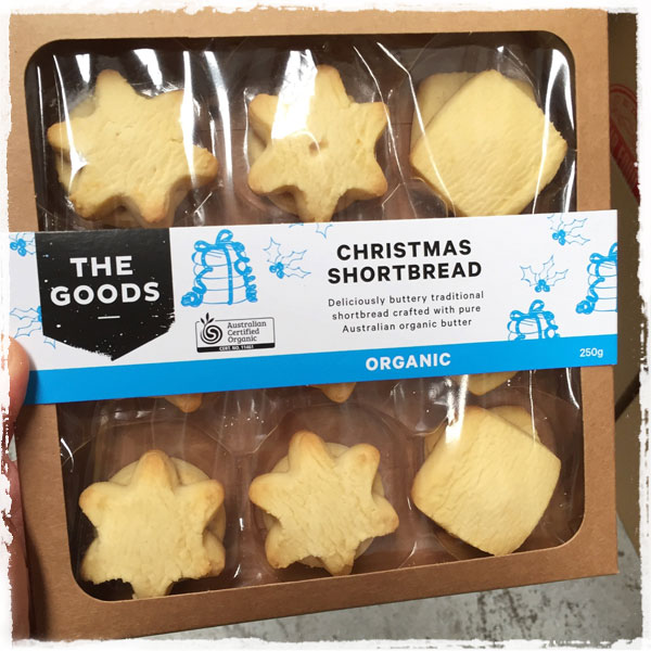 The Goods Organic Shortbreads