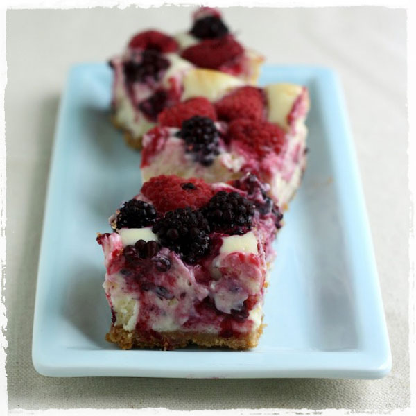 Wild Berries Cheesecake Slice