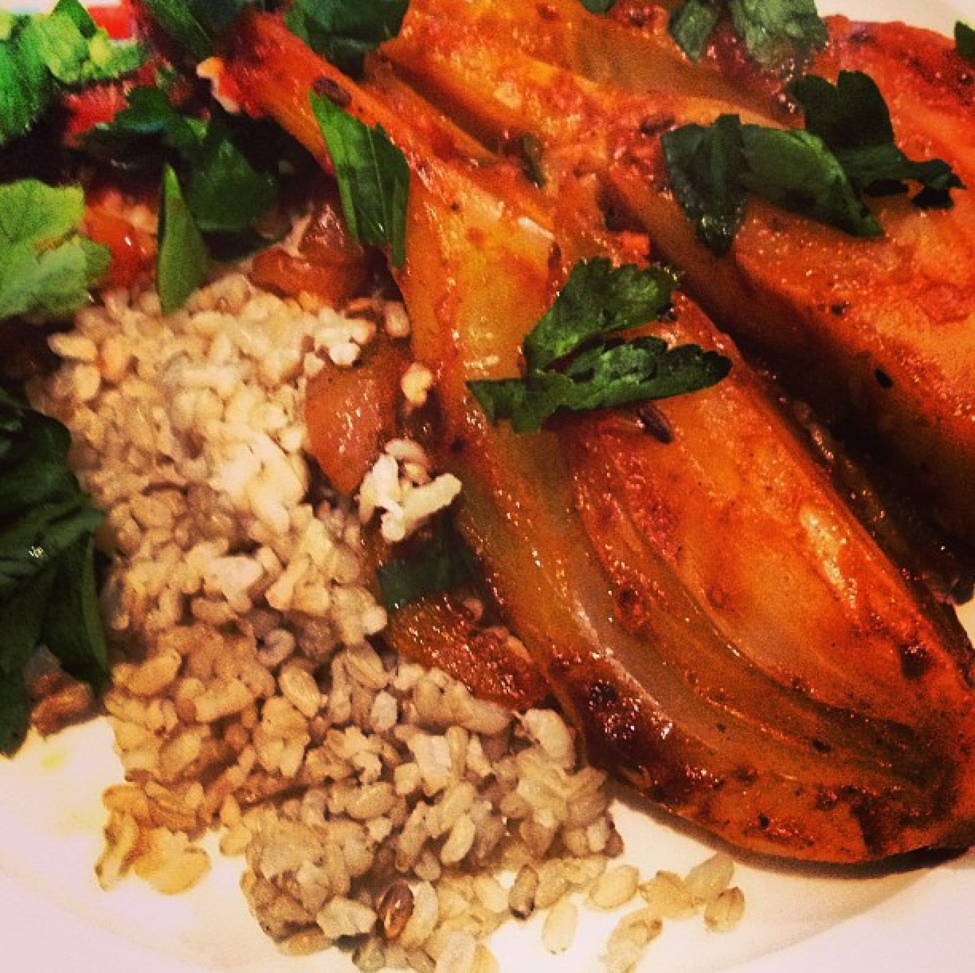 Braised Fennel and Tomato