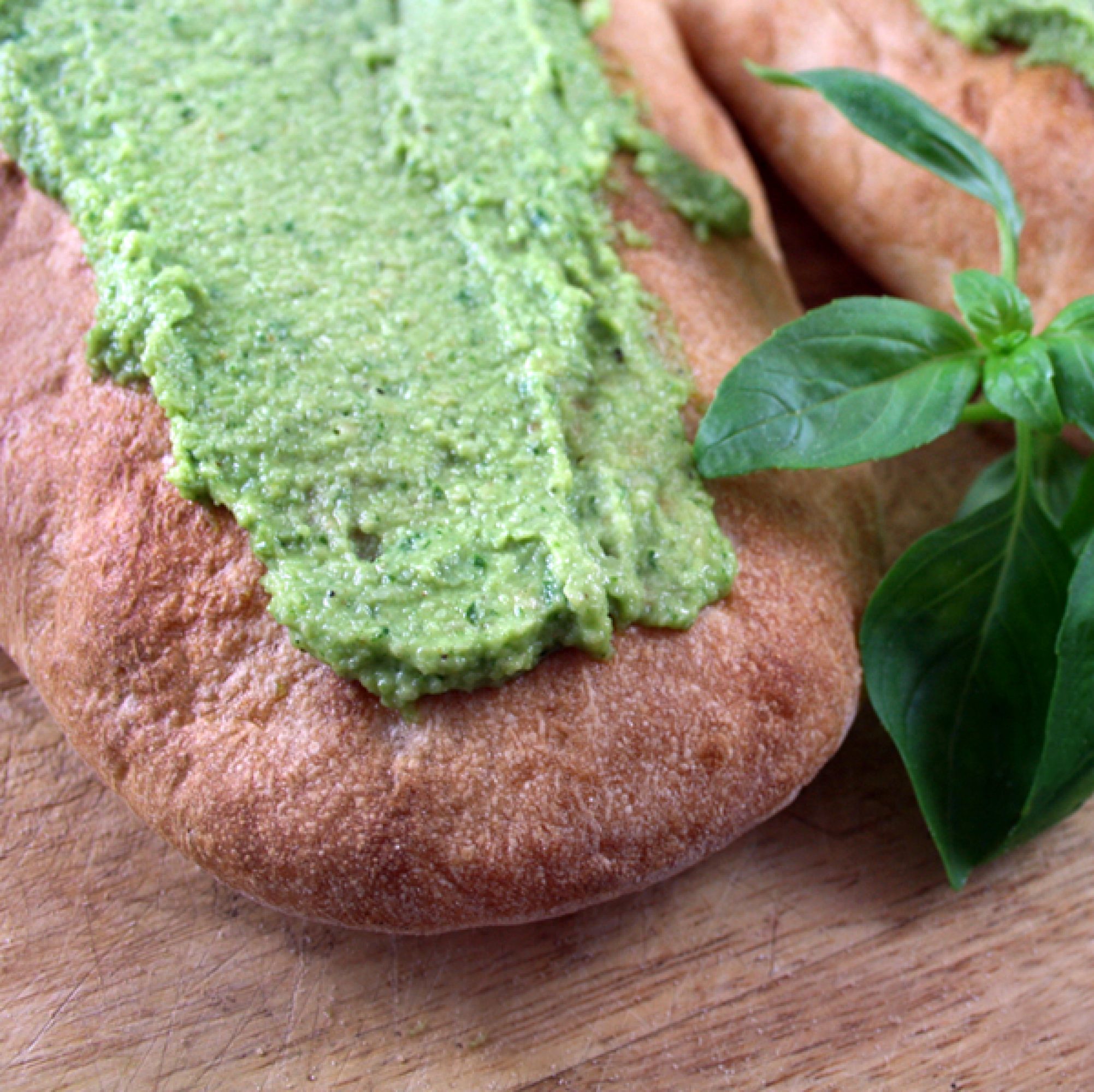 Vegan Macadamia Basil Pesto