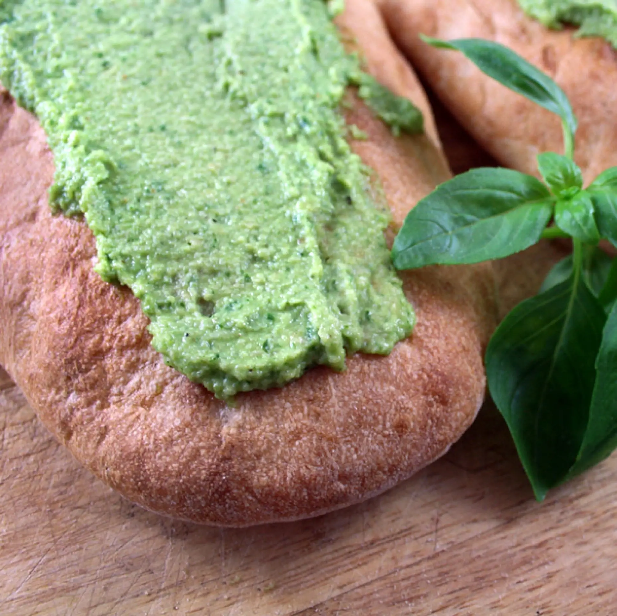 Vegan Macadamia Basil Pesto