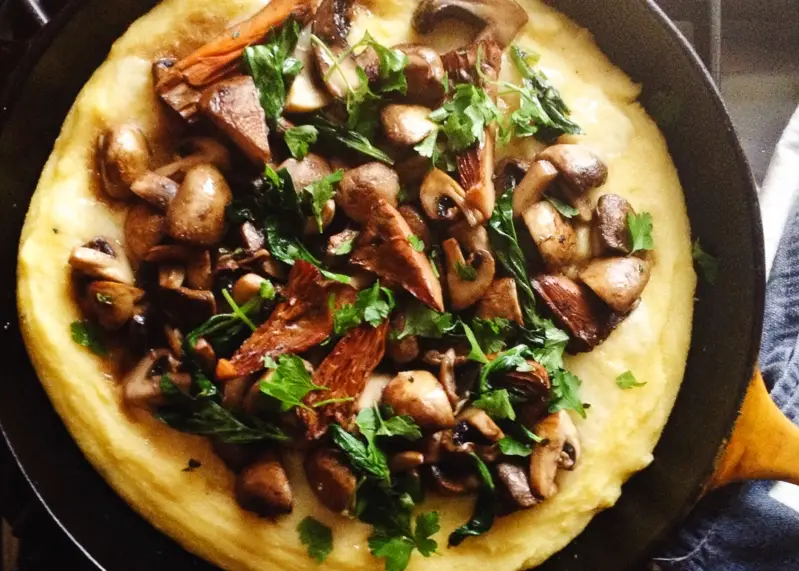 Mushroom Polenta - CERES Fair Food