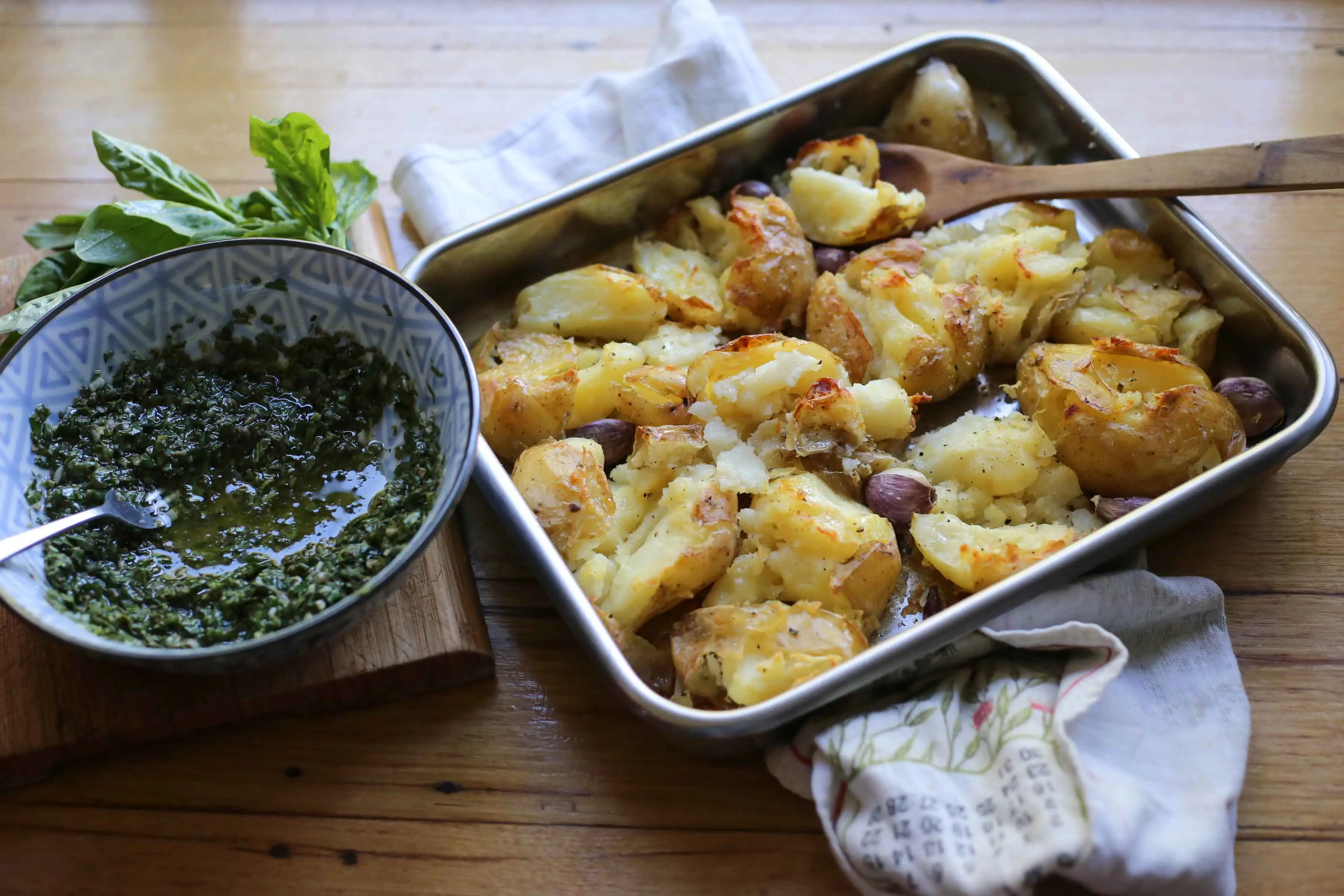 The Best Roast Potatoes and Salsa Verde - CERES Fair Food