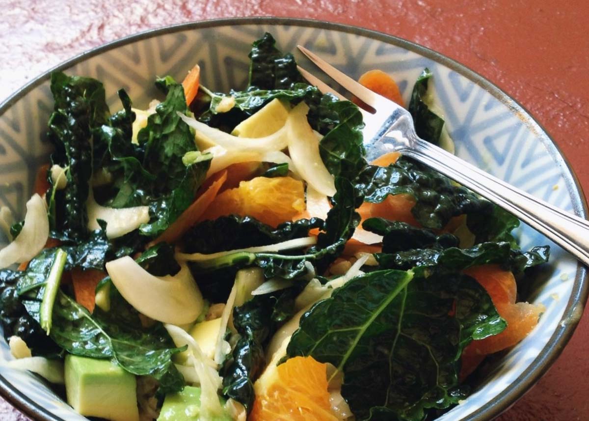 Kale Orange and Fennel Salad CERES Fair Food