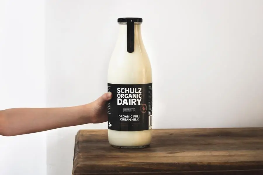 Schulz Milk in Glass