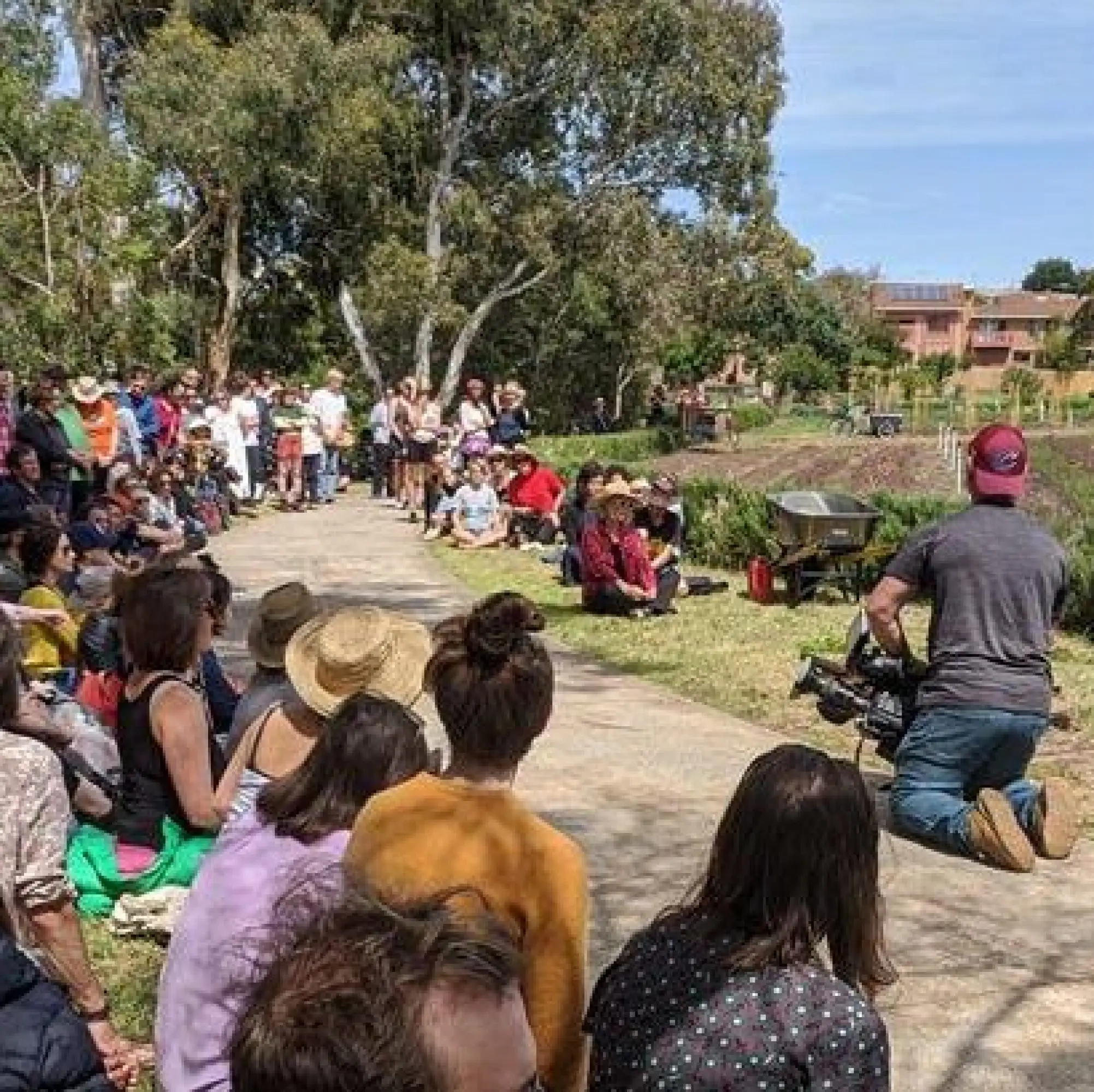 Gathering at the Merri creek