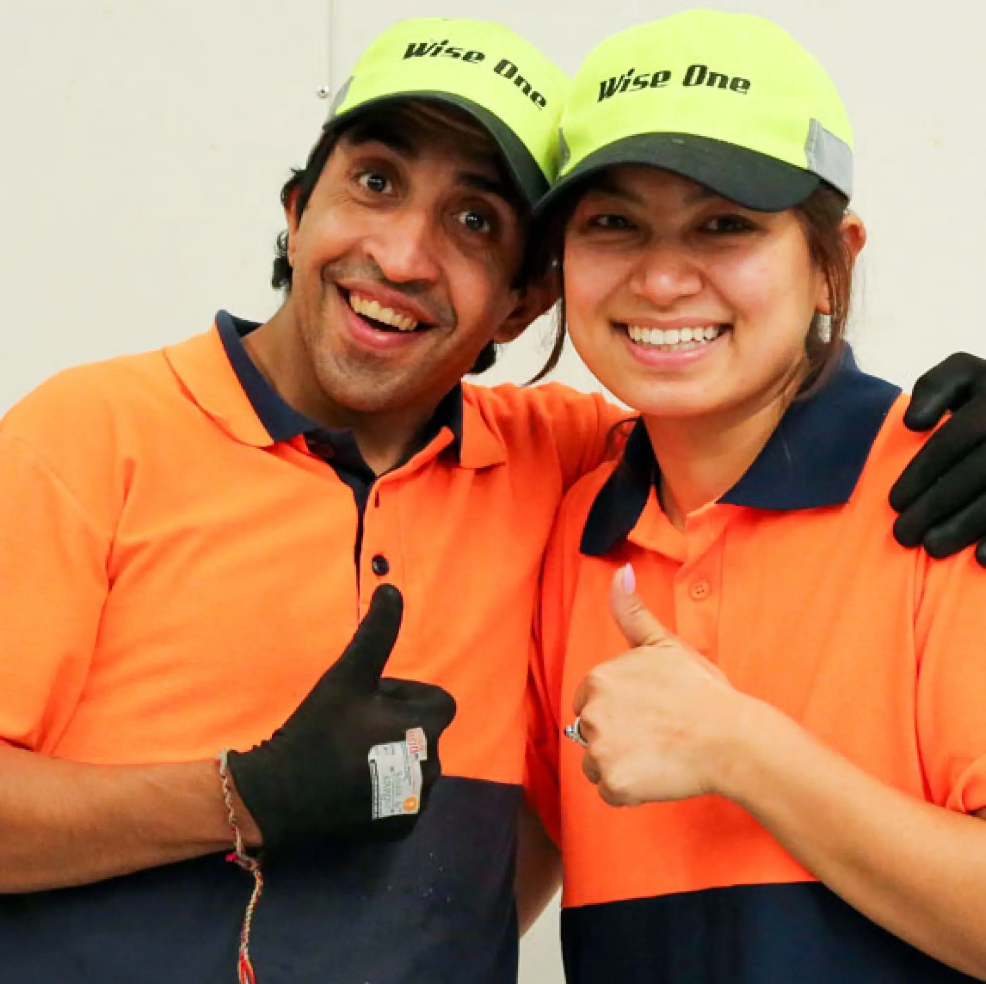 Hema and Mohammed at CERES Fair Food