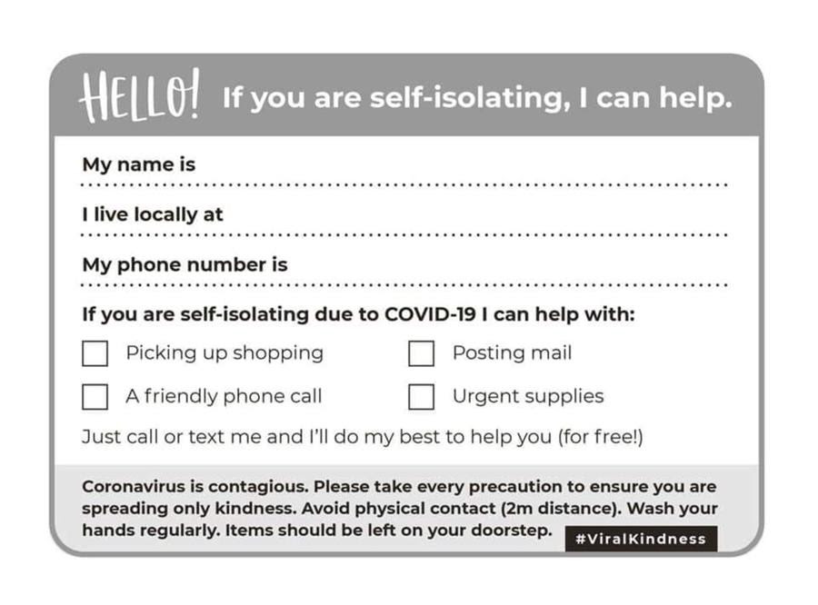 ViralKindness - CERES Fair Food Viral Kindness flyer