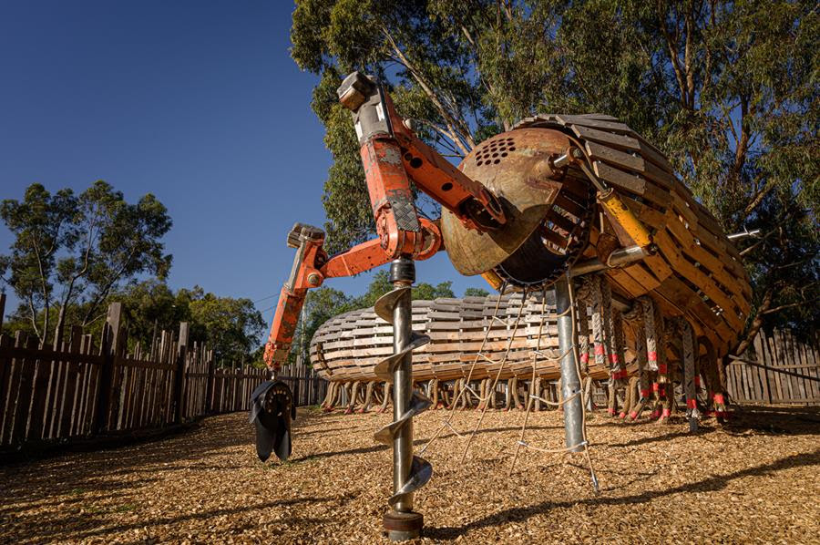 TerraWonder_millipede - CERES Fair Food Terra Wonder playspace, CERES