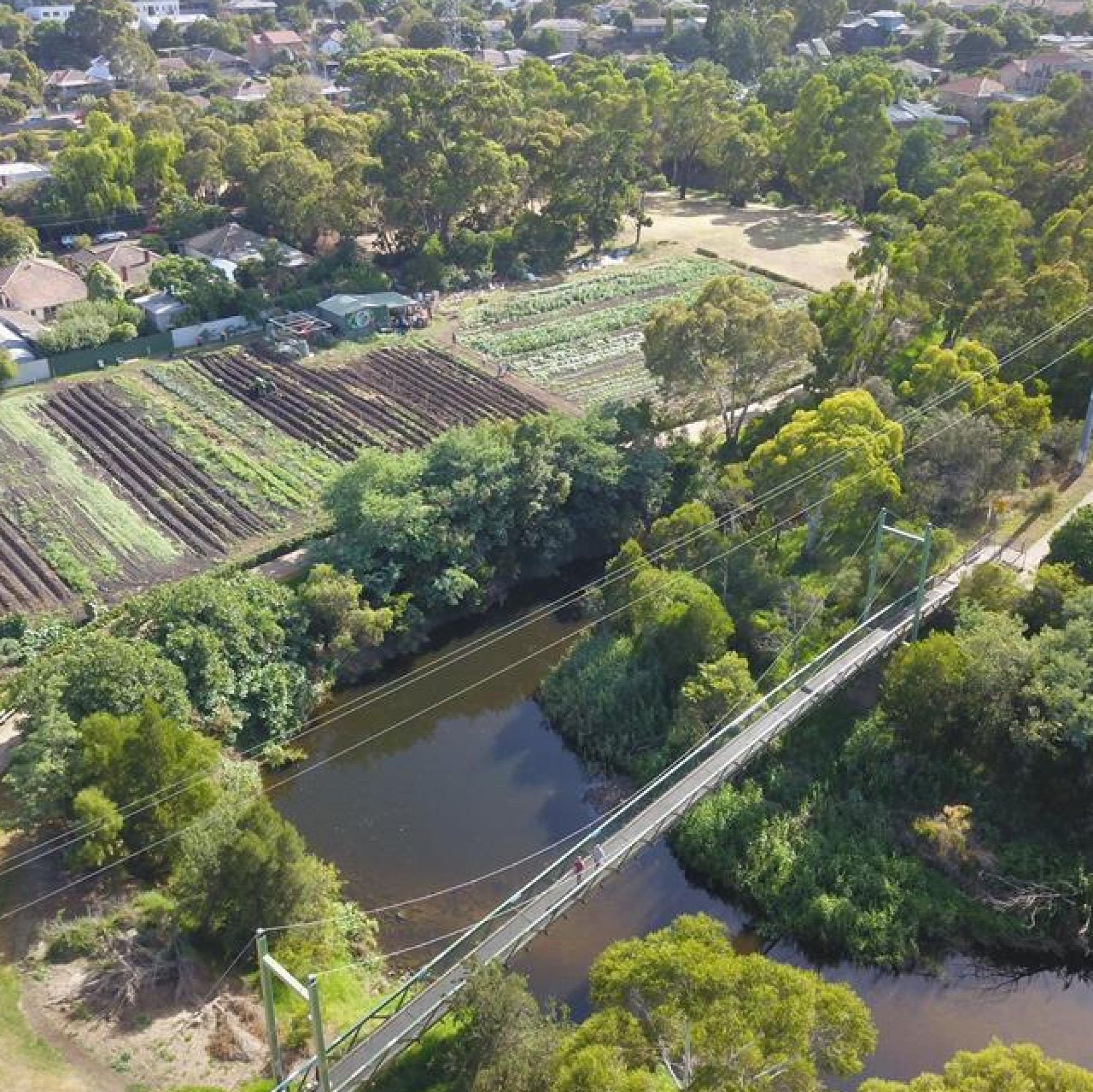 Aerial image of Joe's Garden, Coburg