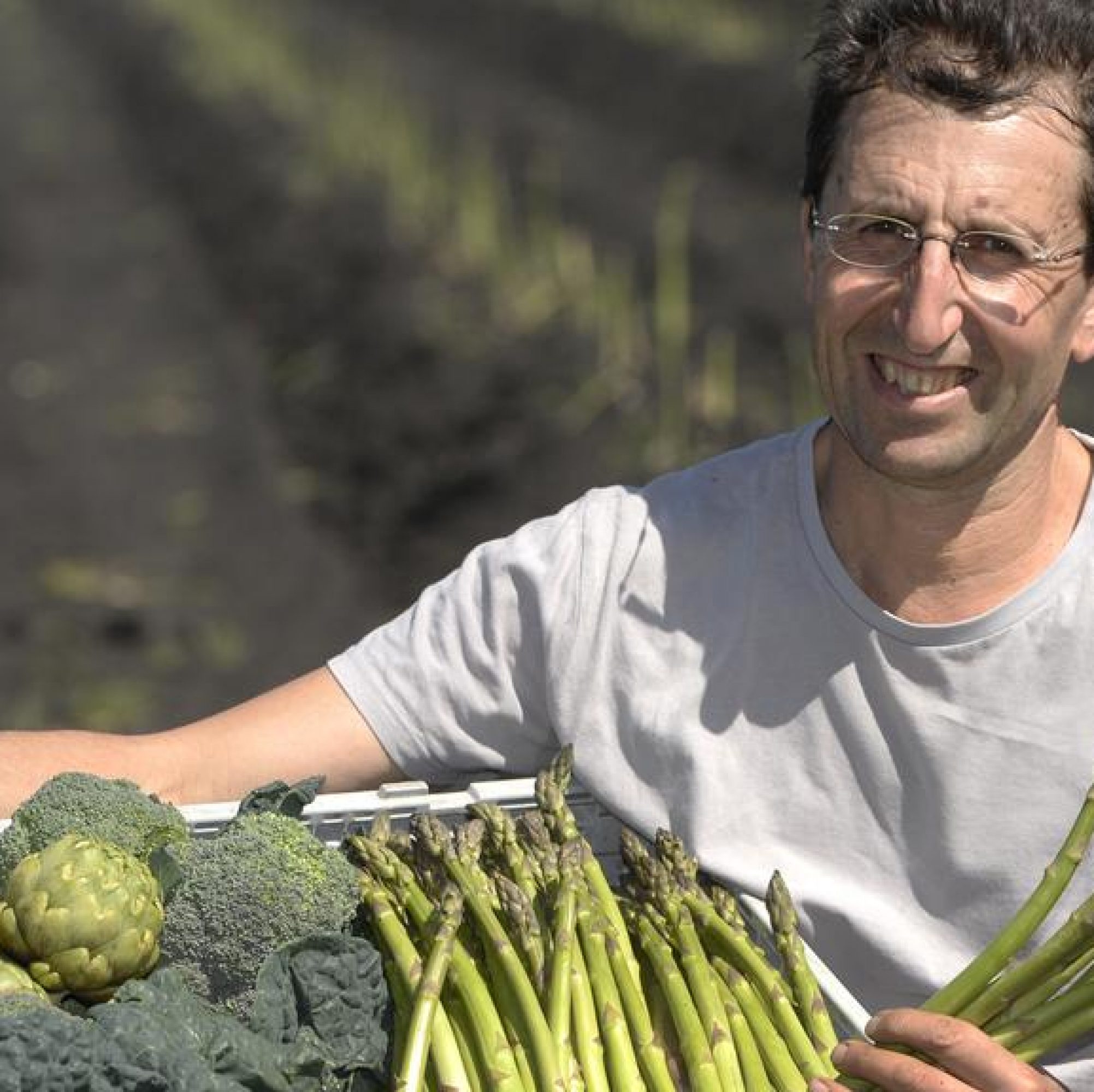 Maurie Cafra, organic grower