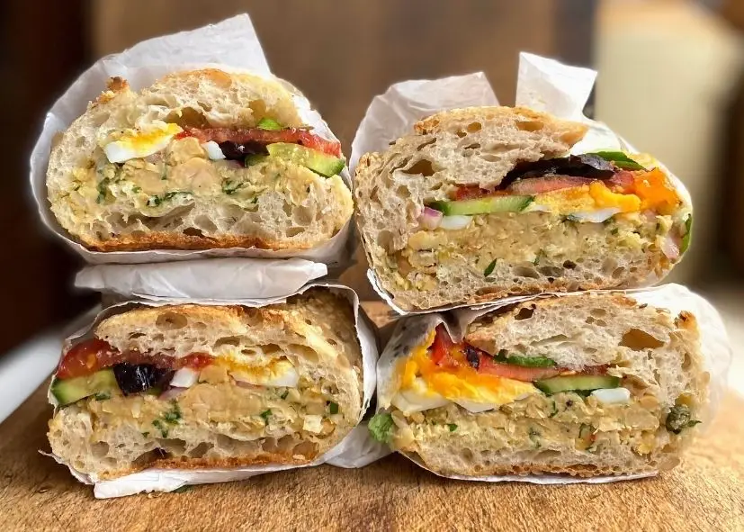 Big Chickpea Sandwich - CERES Fair Food