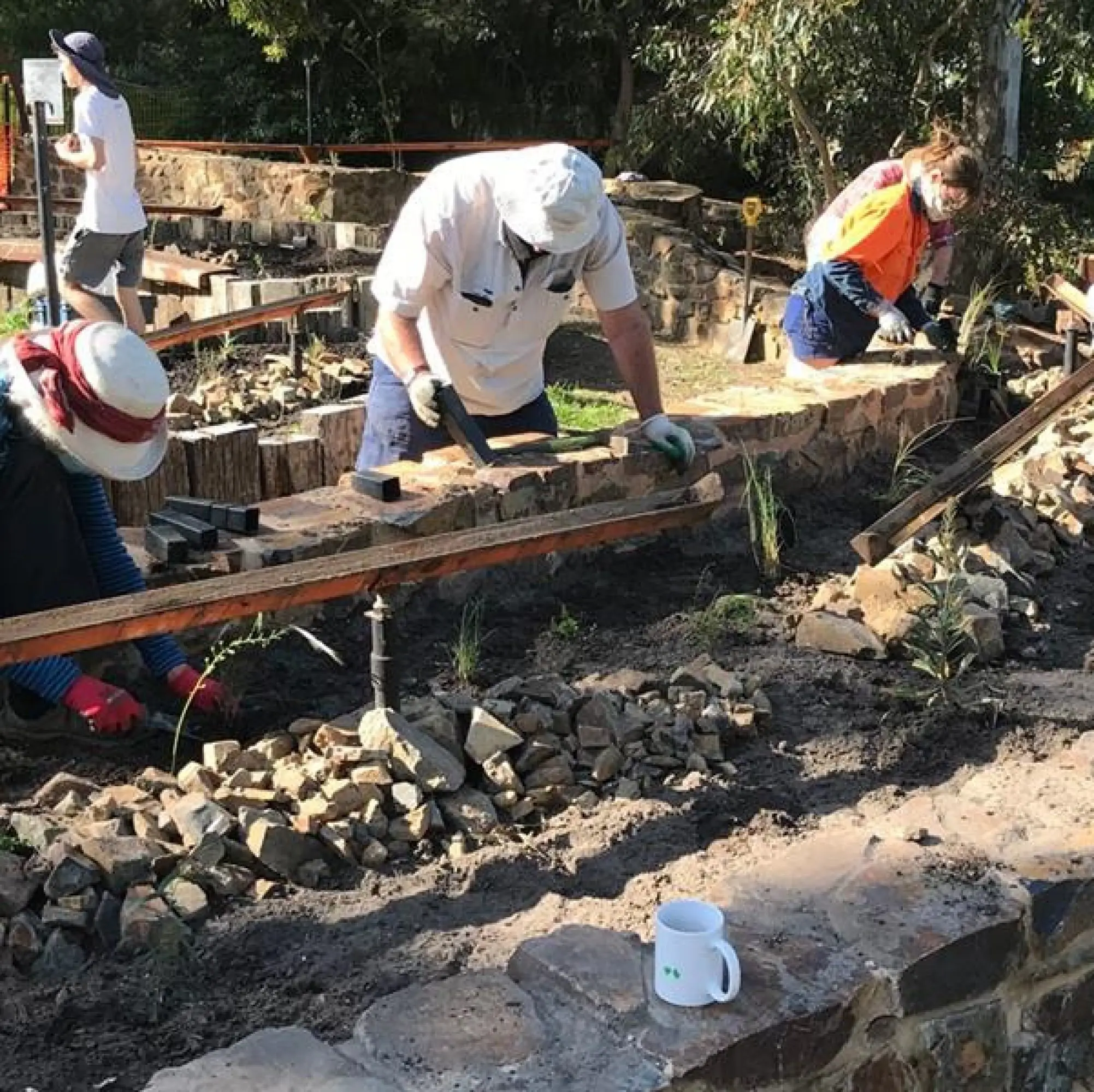 CERES Meditation Garden working bee