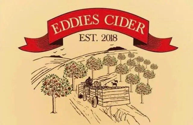 Eddies-Cider-Label - CERES Fair Food Eddies Cider label, Red Hill