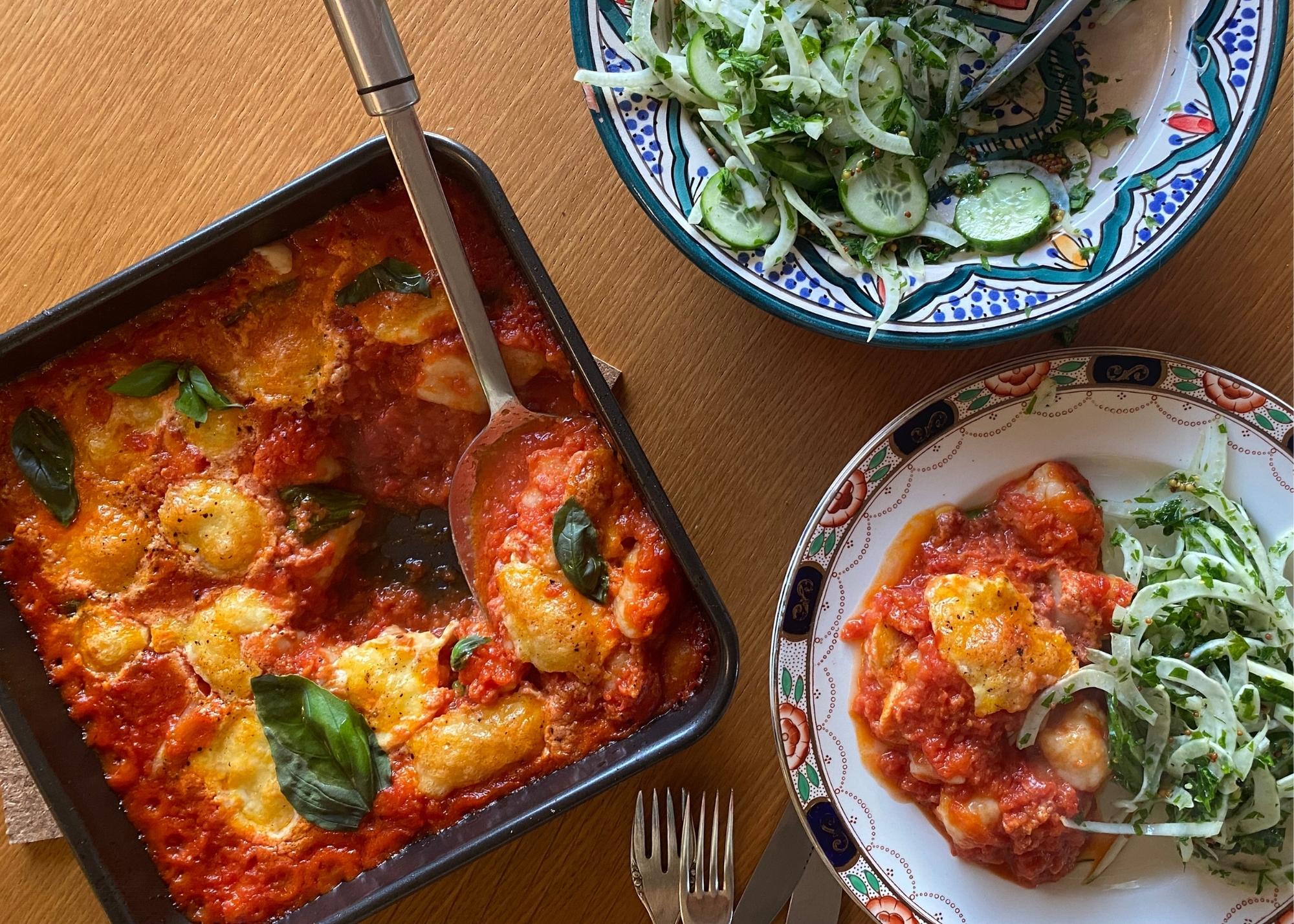 Simple Baked Gnocchi