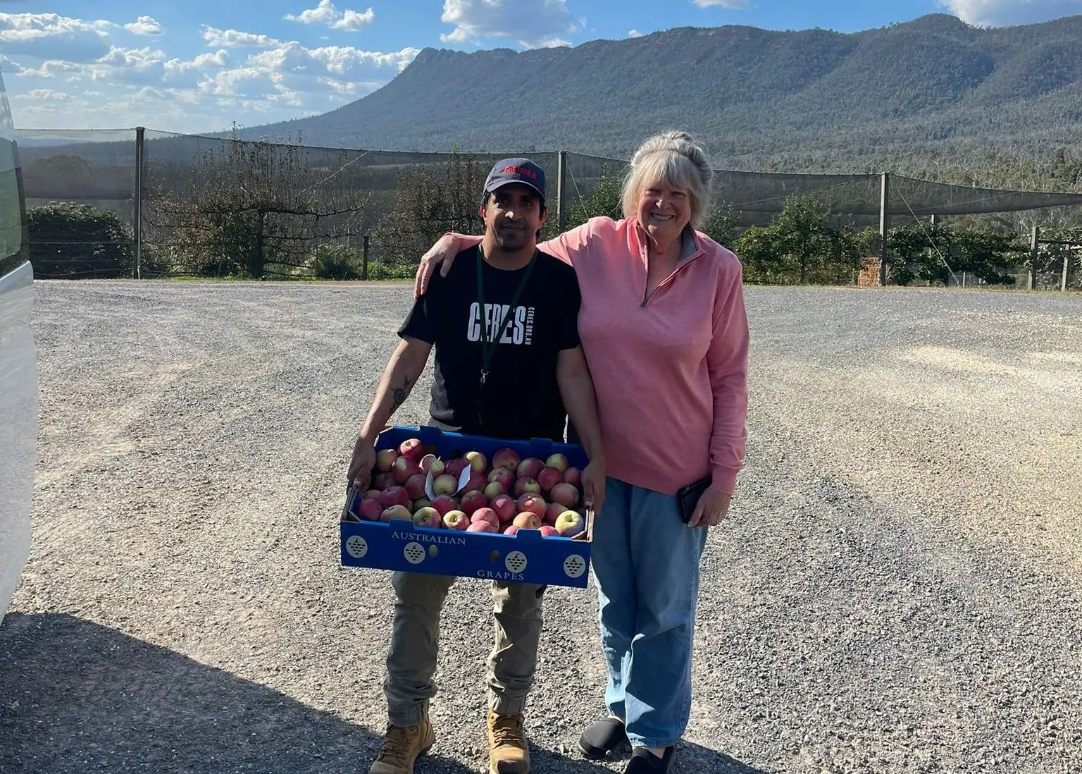 Your Impact - Mo and Noleen at Emmaline Farm - CERES Fair Food Mo and Noleen at Emmaline Farm