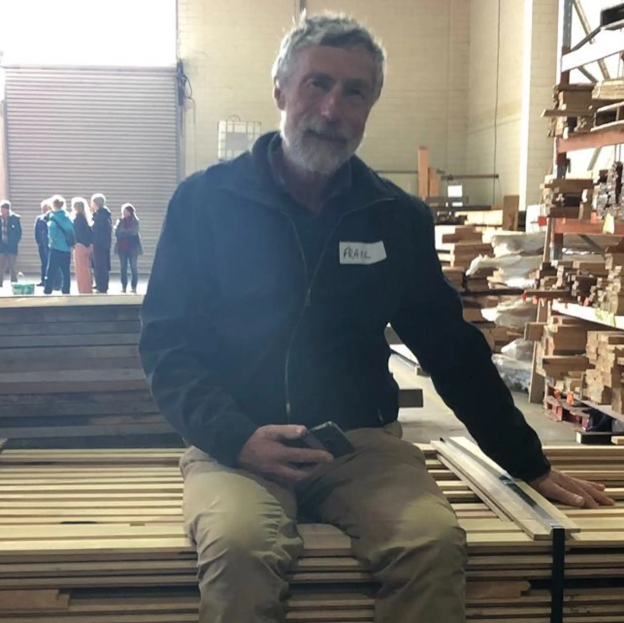 Frank Hirst, on-farm timber