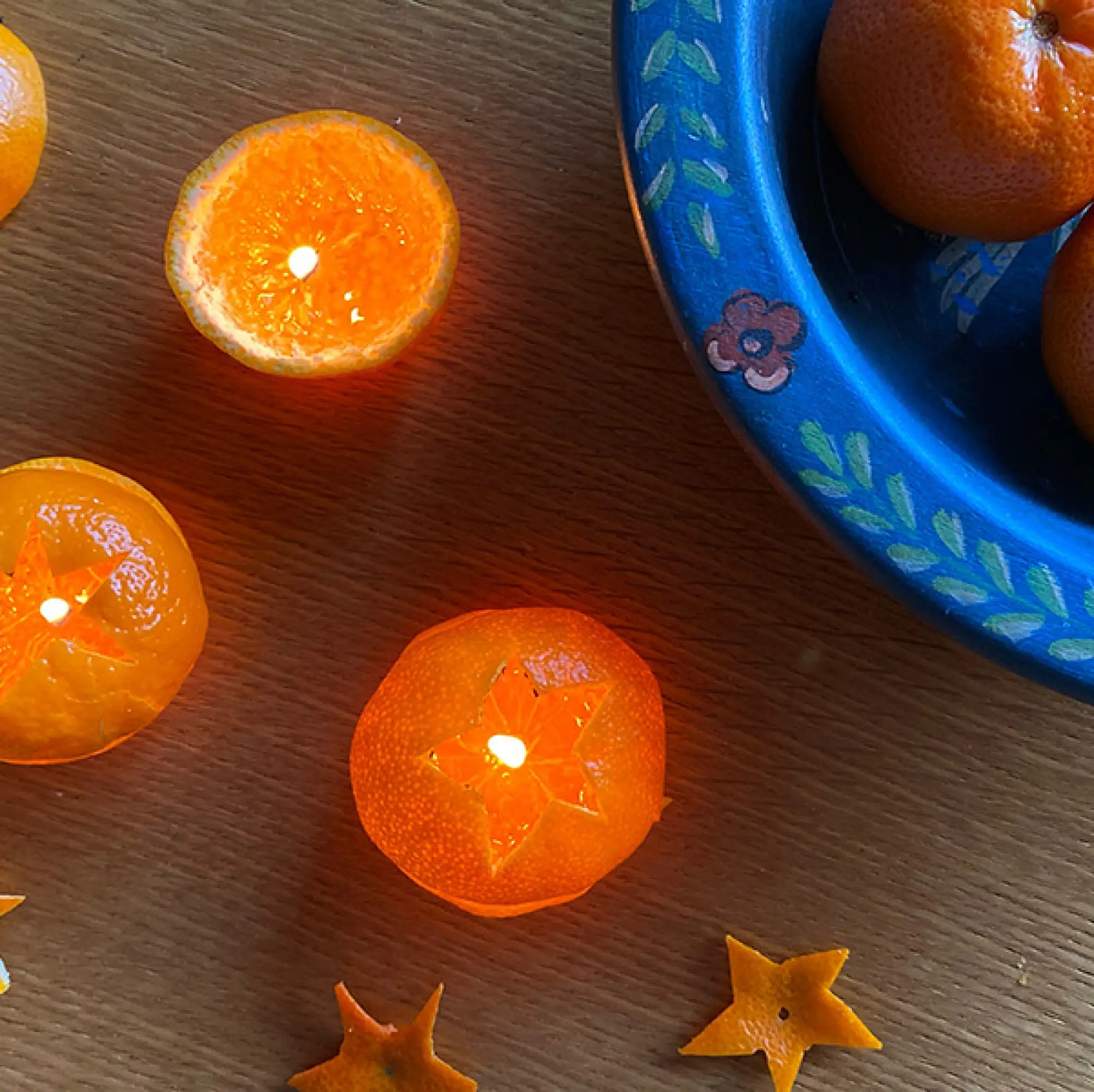 Mandarin Candles