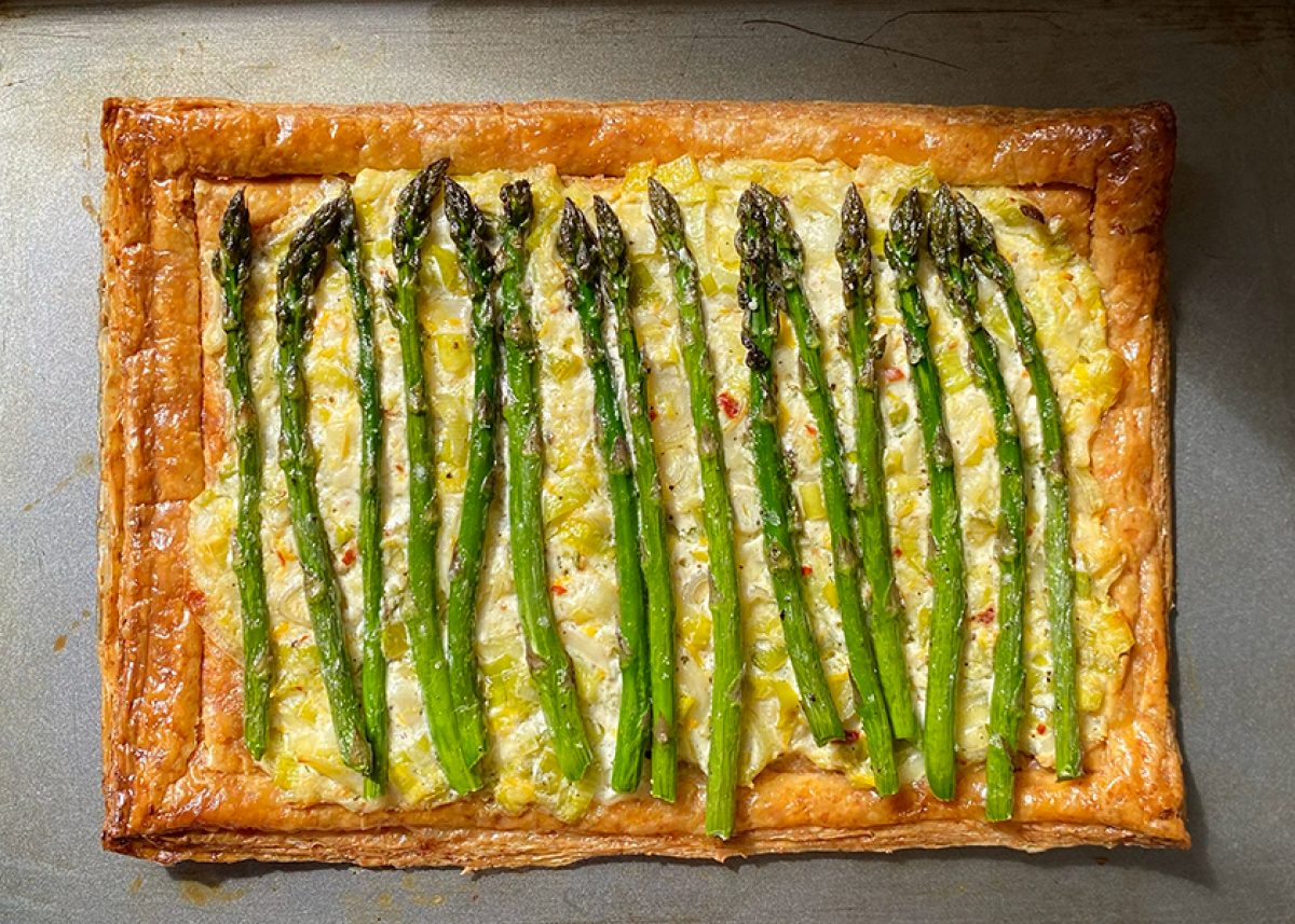 Asparagus and Leek Tart CERES Fair Food