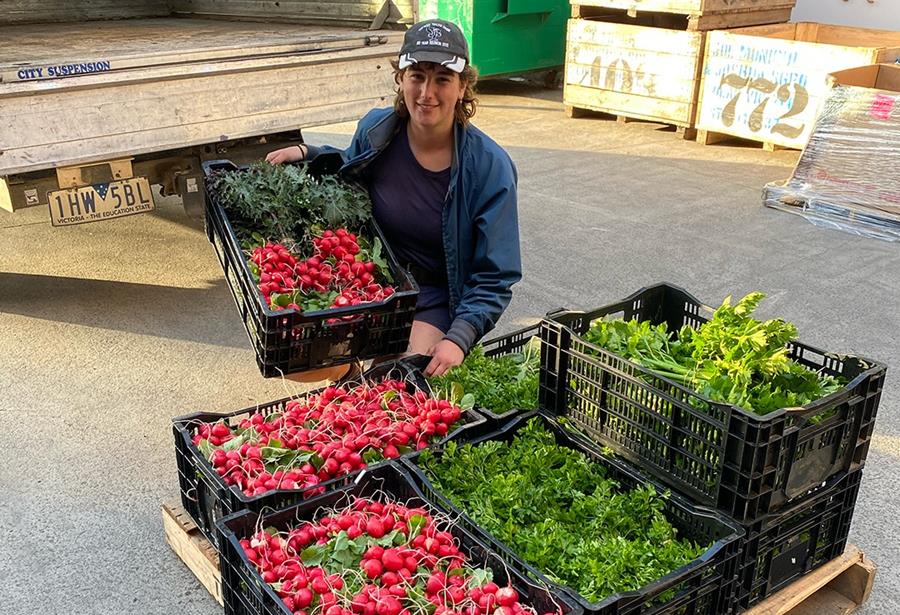 Farm Raiser radish delivery