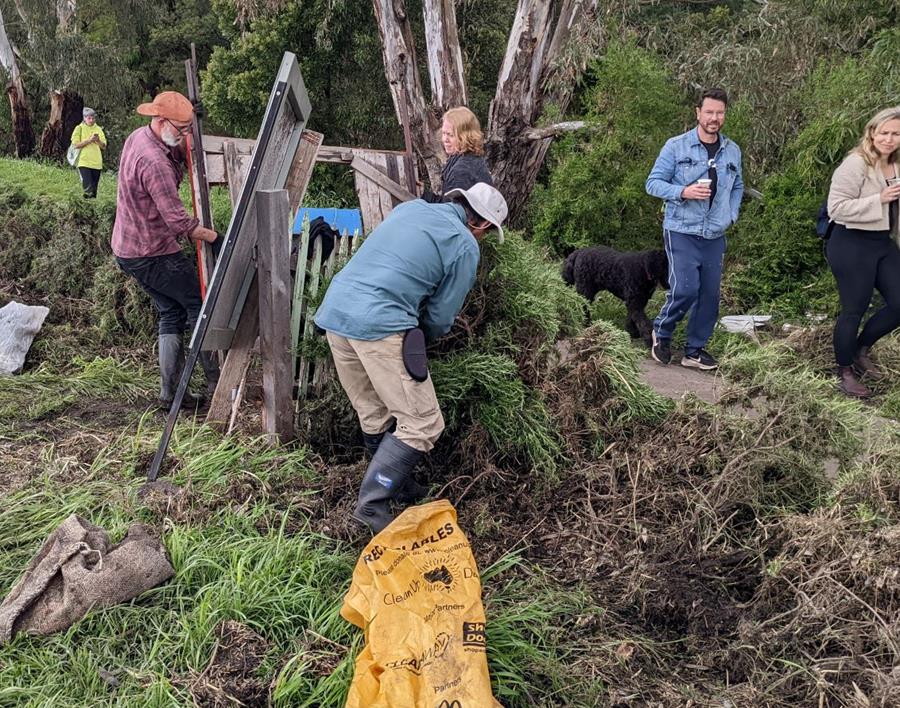 Joe's clean up crew, flood 2022