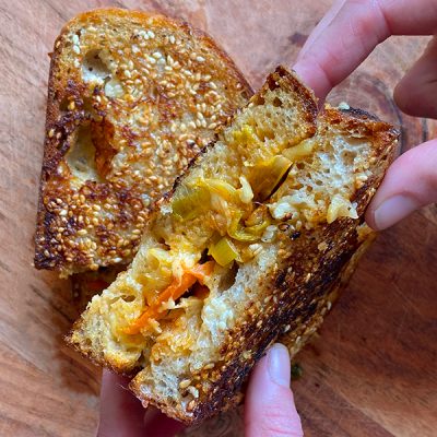 Kimchi Toastie - CERES Fair Food