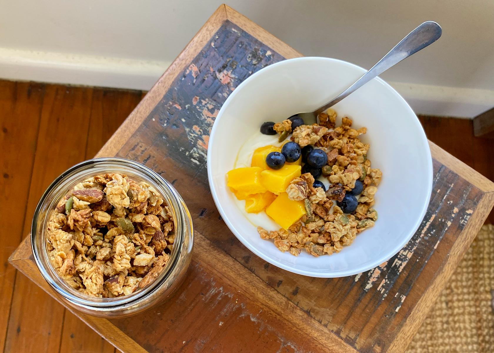 Tahini Granola