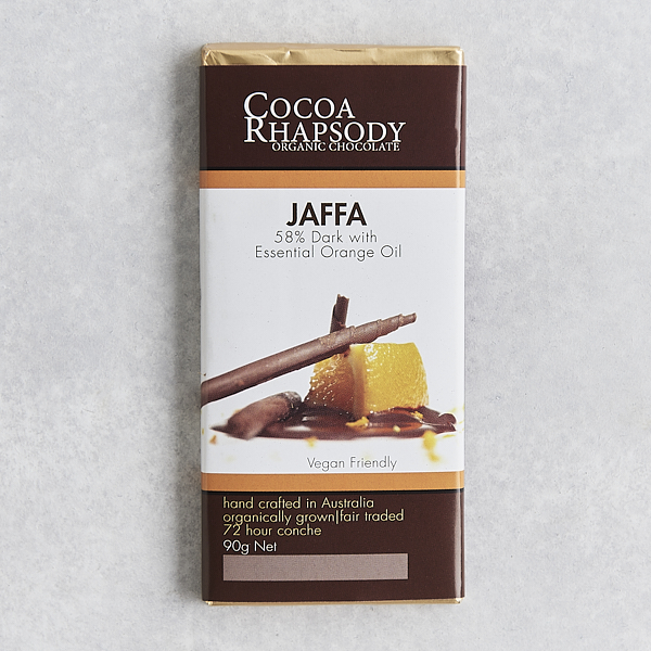 Cocoa Rhapsody Organic Chocolate - Jaffa
