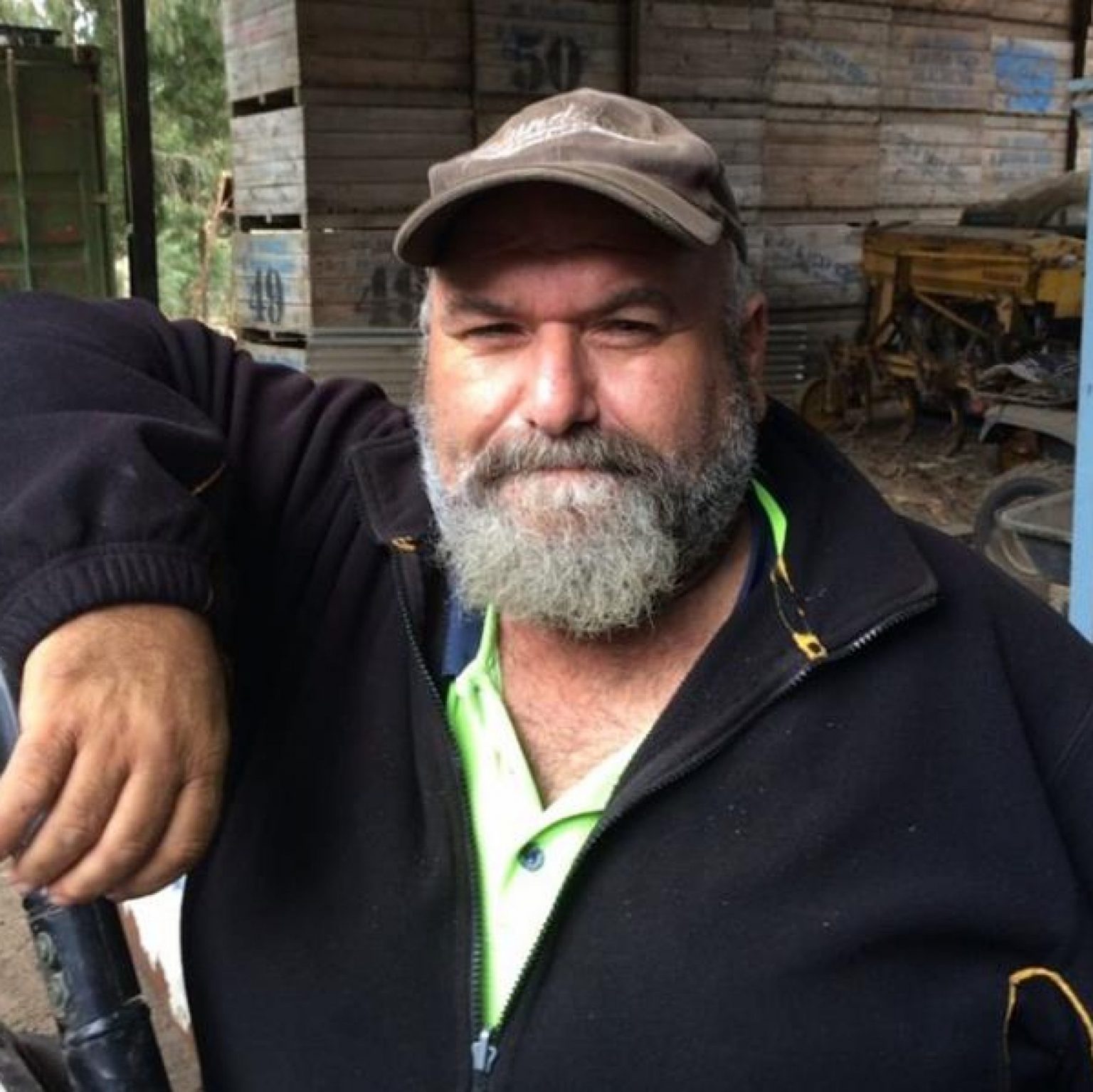 Joe Sgro - CERES Fair Food Joe Sgro, organic grower, Colac