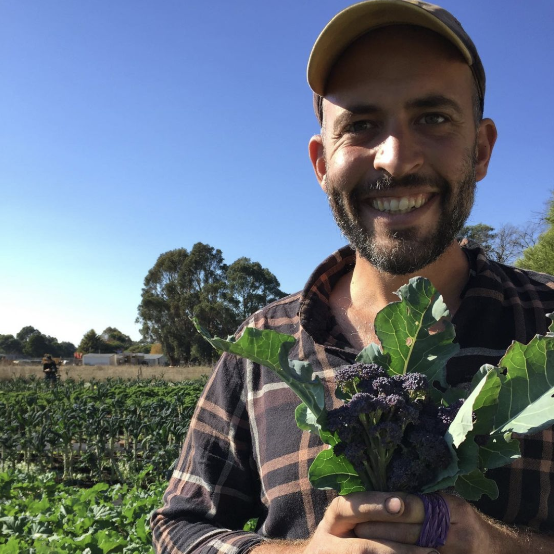 Remi's Patch - CERES Fair Food Remi, organic market gardener