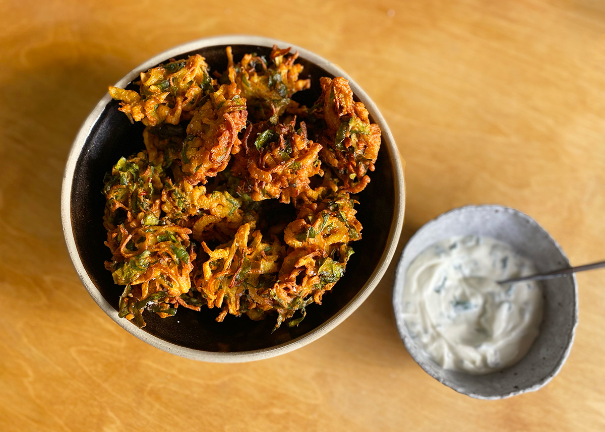 Silverbeet pakora