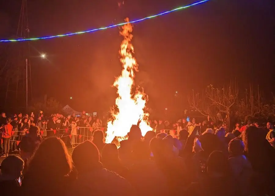 CERES solstice bonfire 2023