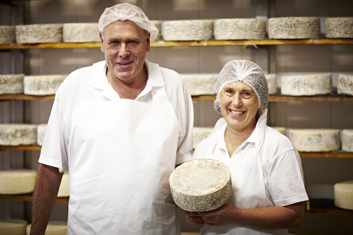 Barry and Cheryl at Berrys Creek Cheese