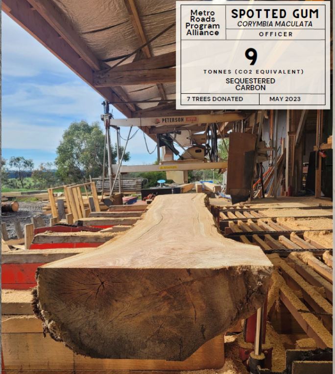 FairWood-UrbanForestry - CERES Fair Food CERES Fair Wood - Spotted Gum being milled