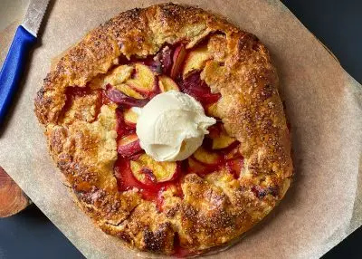 Peach Galette - CERES Fair Food