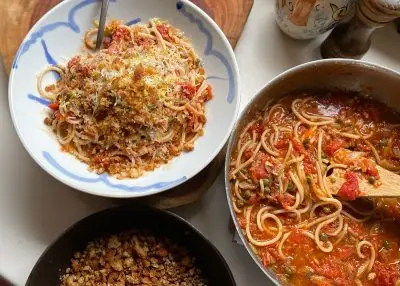 Sardine Spaghetti 5 - CERES Fair Food - CERES Fair Food