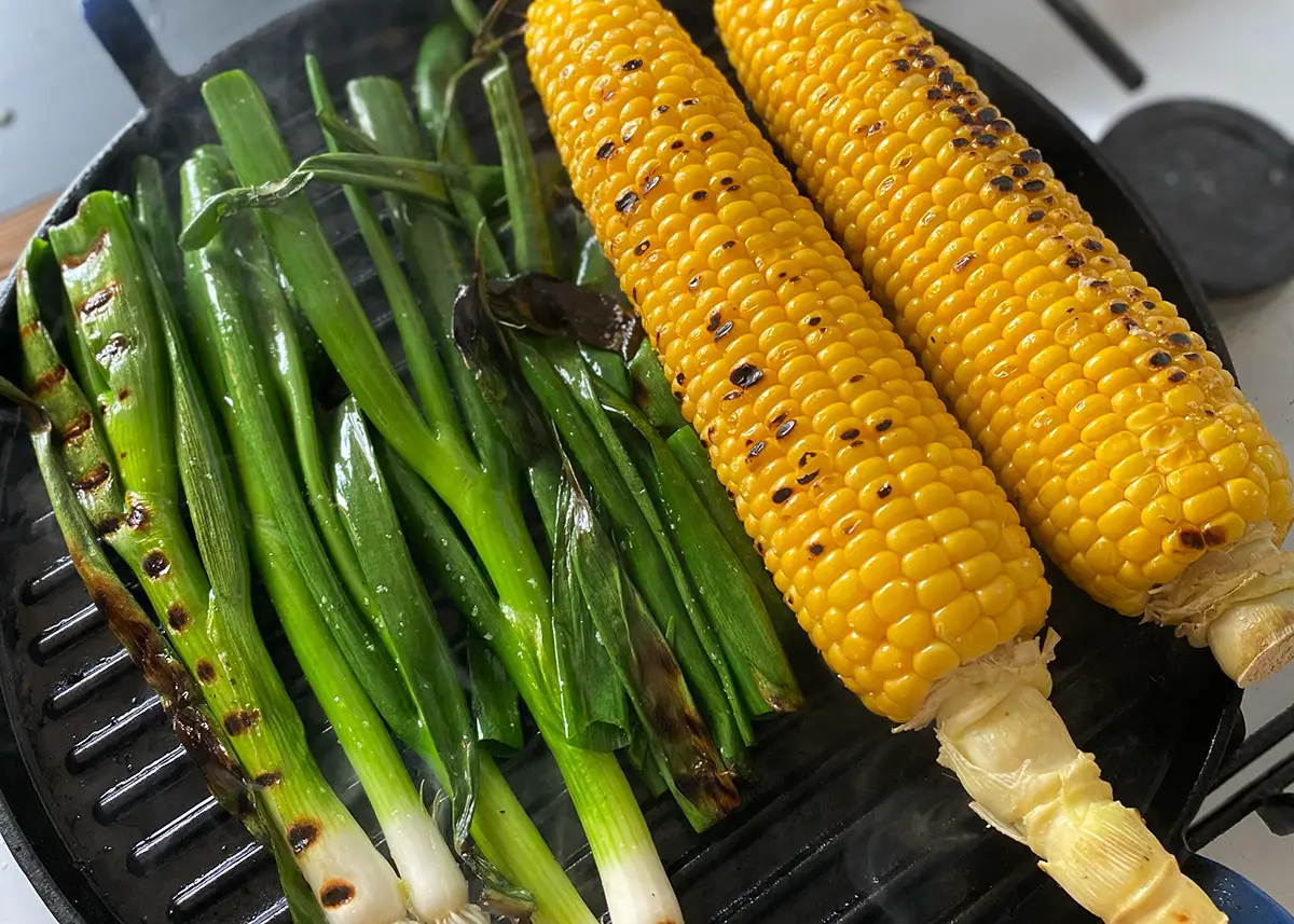 Grilled corn salad with avo and feta 3 - CERES Fair Food