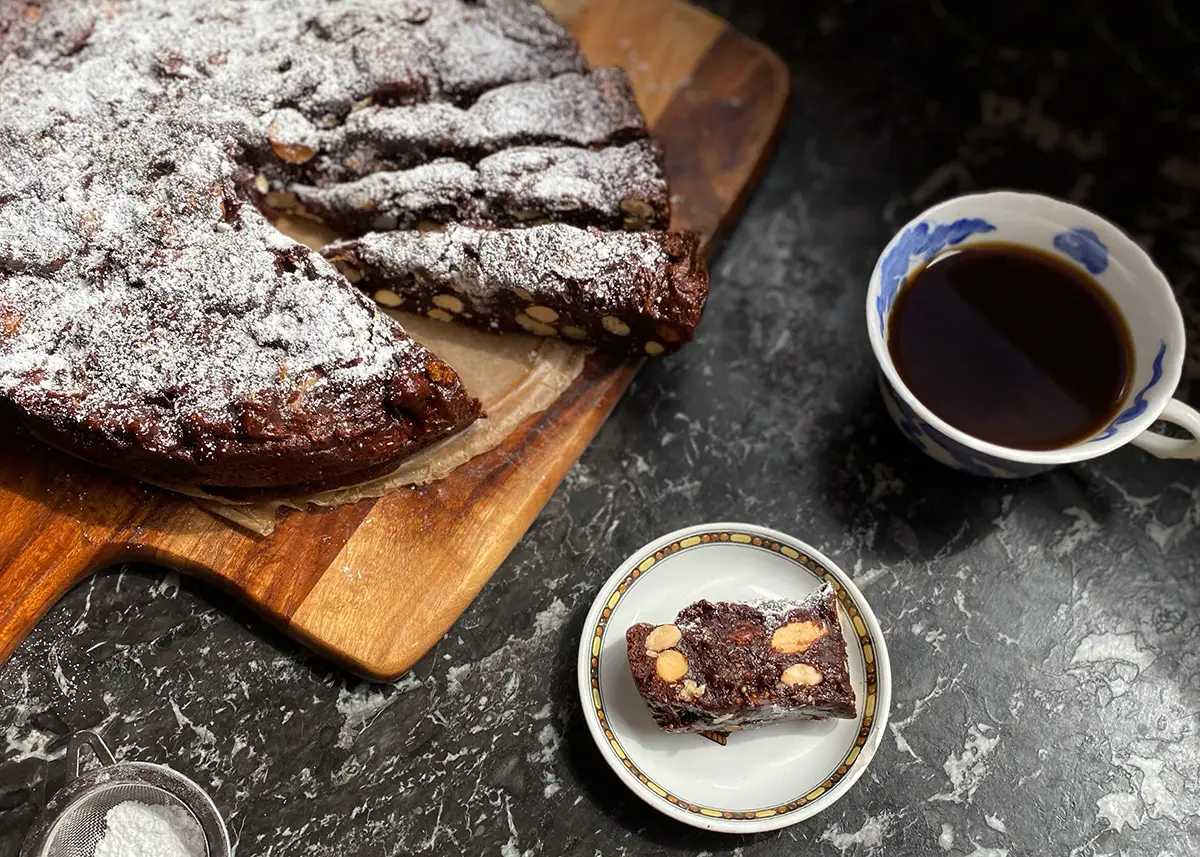 Homemade panforte - Edible gift ideas