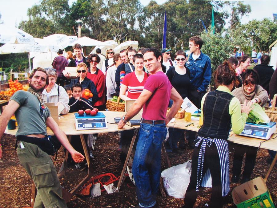 Early days at the CERES Market.