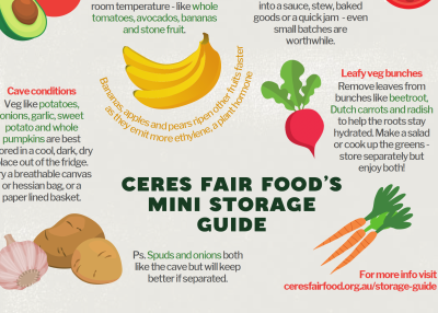 Fruit and Veg Storage Guide