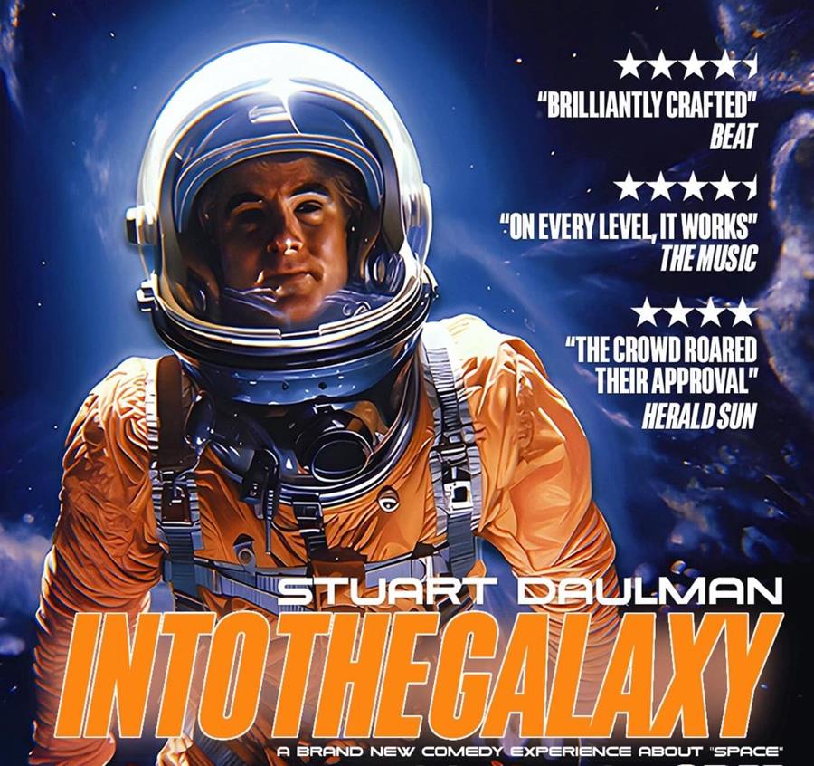 StuartDaulman-ComedyFest - CERES Fair Food Stuart Daulman - Into The Galaxy, Melbourne Comedy Festival