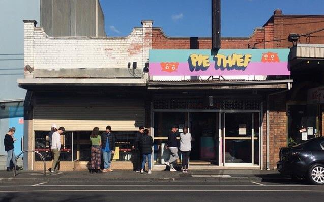PieThiefShopFront - CERES Fair Food Pie Thief shop front, Melbourne