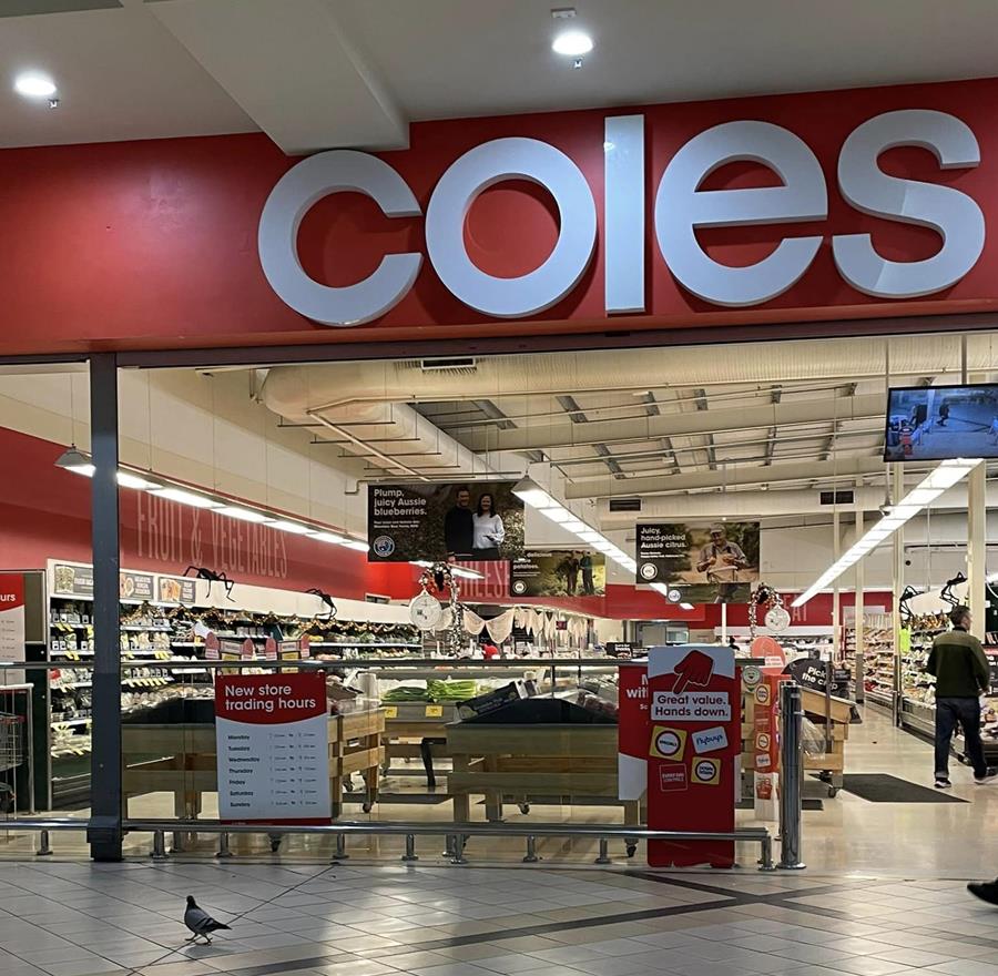 Colesfrontage - CERES Fair Food Coles store front