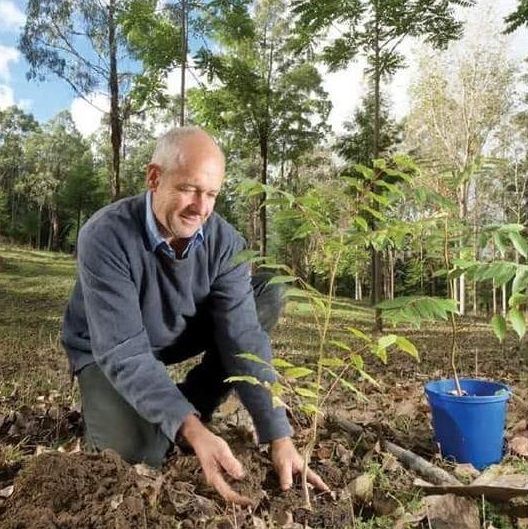 rowanplanting - CERES Fair Food Rowan Reid planting trees