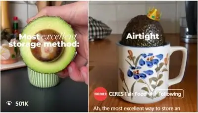 Avocado storage hack going viral