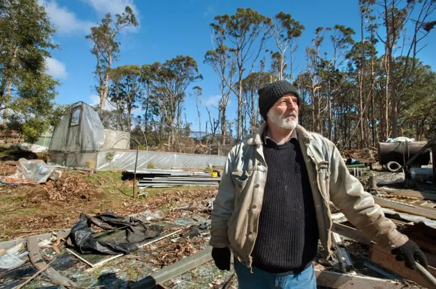 Paul Ulrik after the 2021 storm