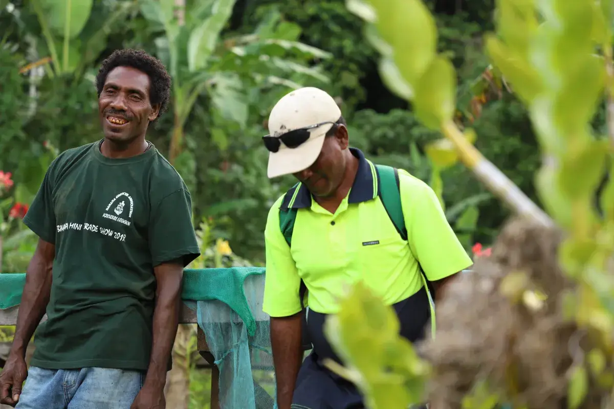 Makira Gold team - CERES Fair Food Brian Atkin, Makira Gold, Solomon Islands