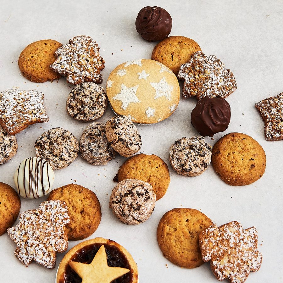 Locally made Christmas baked goods at CERES Fair Food